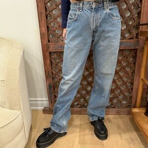 Vintage Levi's 565 Straight Leg Light Blue Jeans